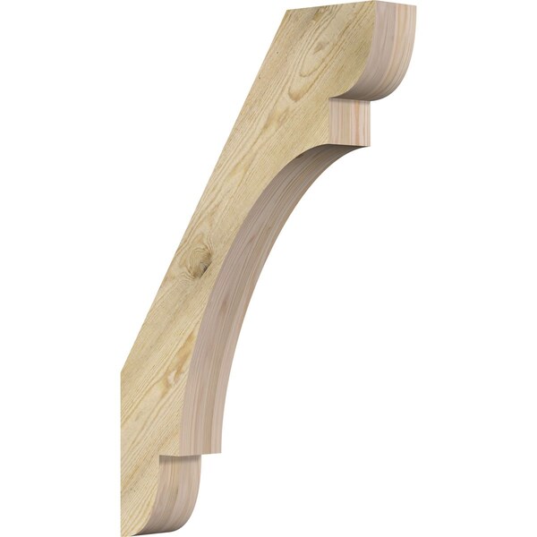 Ekena Millwork 4"W x 22"D x 34"H Olympic Rough Sawn Knee Brace, Douglas Fir BRC04X22X34OLY00RDF - main